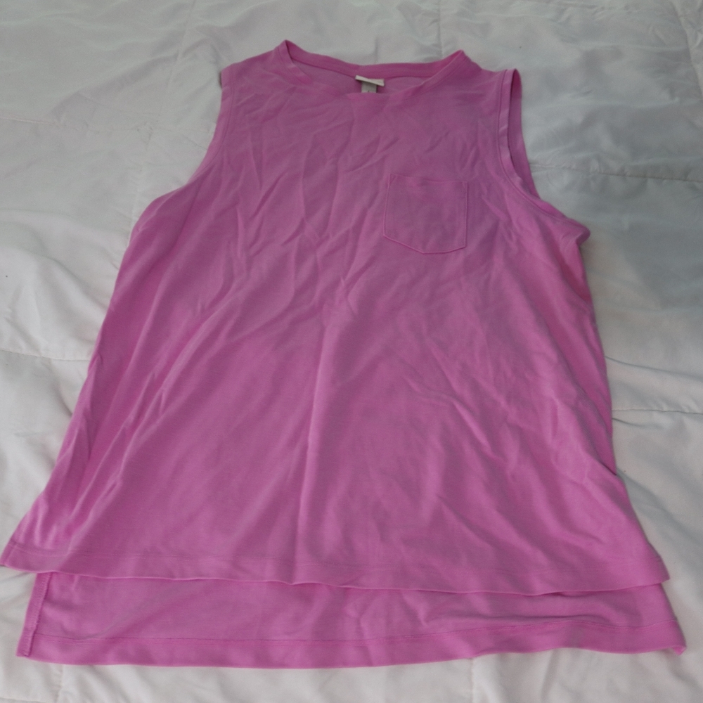 a new day Pink Sleeveless Top